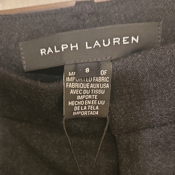 Ralph Lauren Charcoal Trousers - Picture 2 of 13